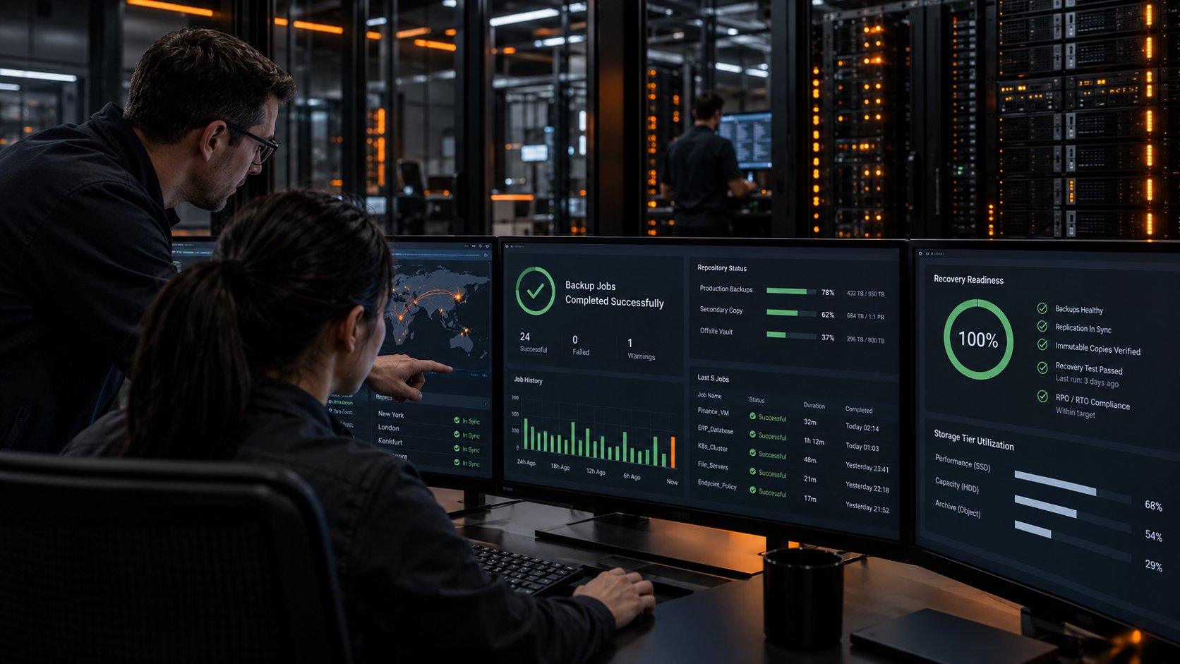 Backup and recovery operations